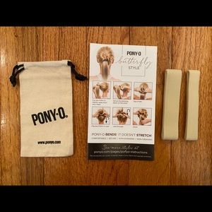 Pony-O hair blond accessory